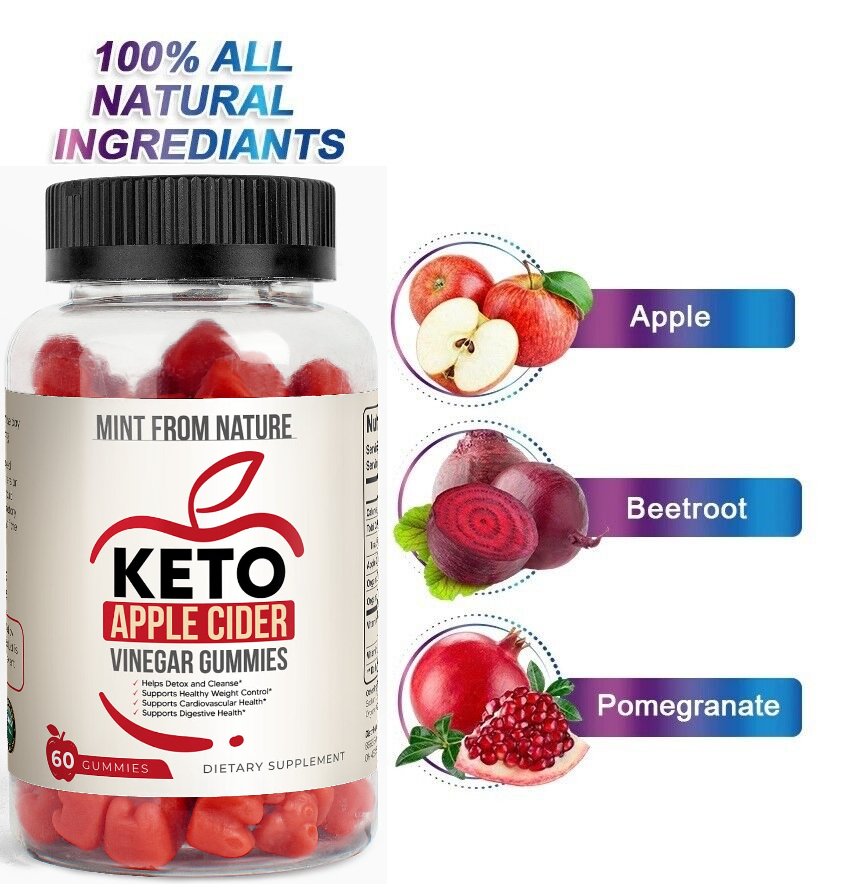 Keto + Apple Cider Vinegar Gummies (60 Count) - My Store