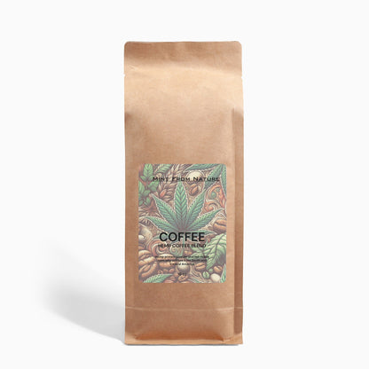 Organic Hemp Coffee Blend - Medium Roast 16oz - Mint From Nature