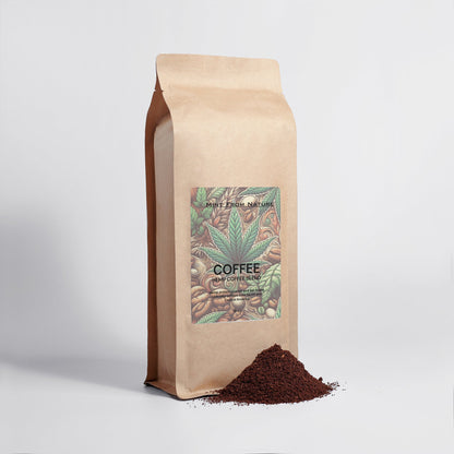 Organic Hemp Coffee Blend - Medium Roast 16oz - Mint From Nature