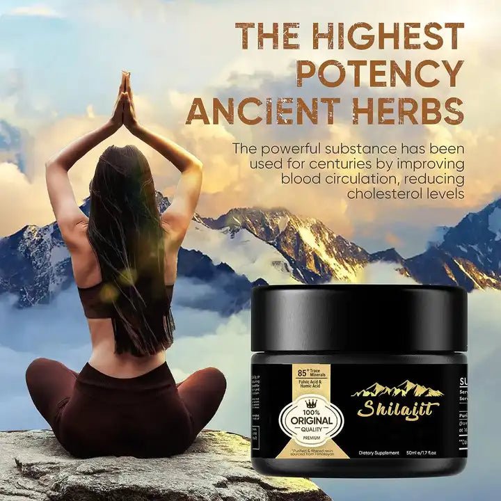 Pure 100% Himalayan Shilajit Resin 30 Gram Jar 60 Servings - My Store